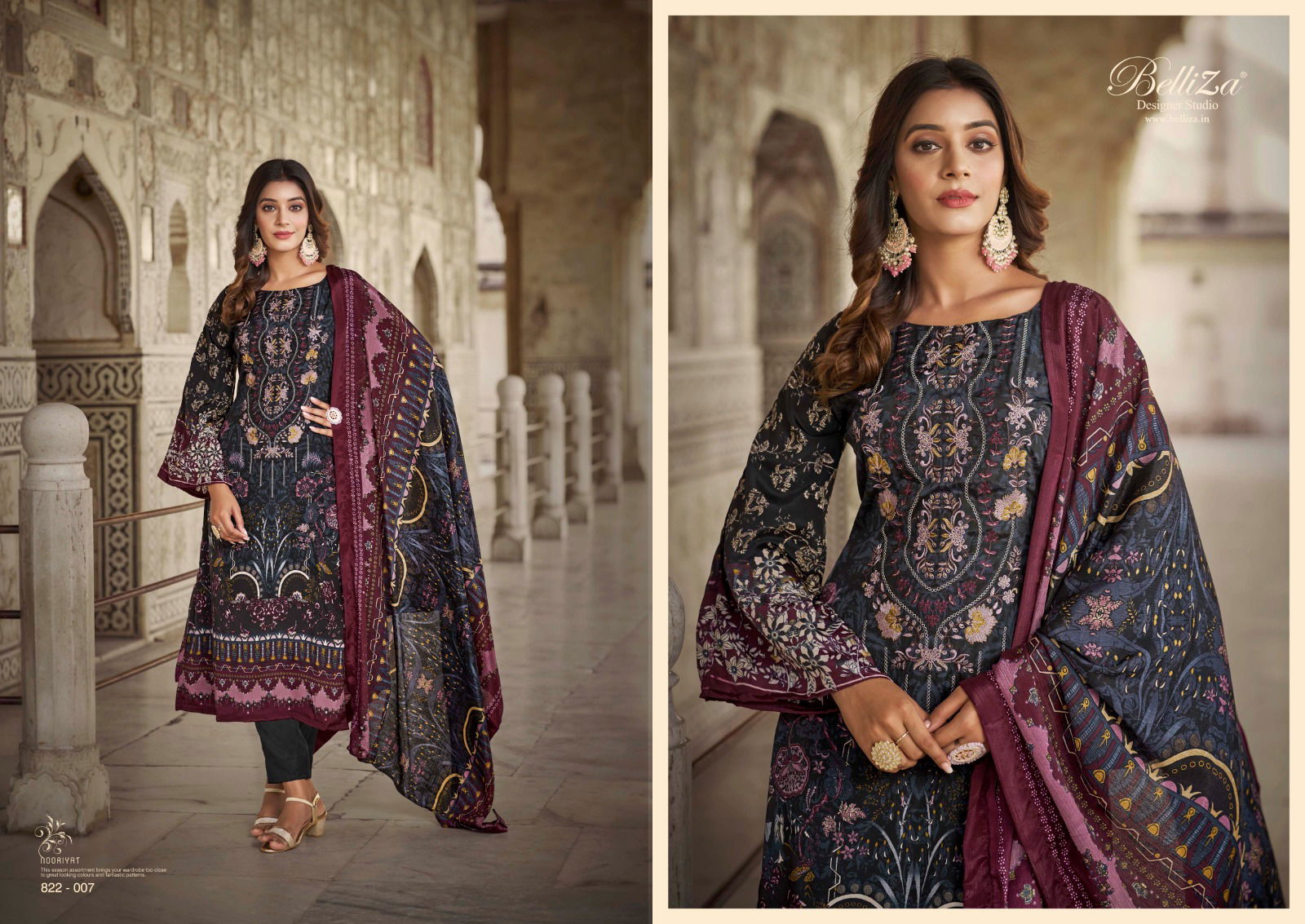 Nooriyat By Belliza Designer Pakistani suis catalog